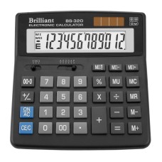 Калькулятор «Brilliant» 15,5х15,7 см, BS-320