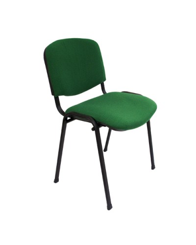 Стілець на рамі «ISO BLACK», зелений, Новий Стиль