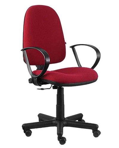 Крісло поворотне «Престиж» червоне, Новий Стиль