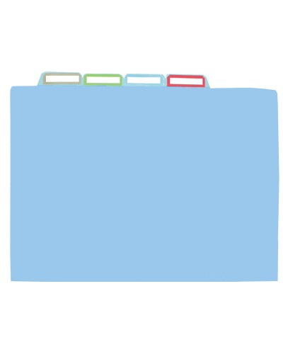 Папка-куточок А4 на 3 відділення, ТМ Economix