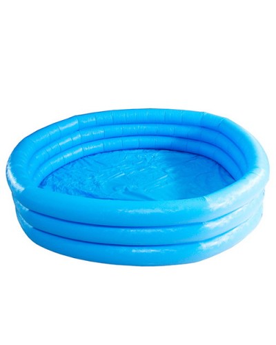 Басейн надувний «Кришталеве коло» 168х40 см на 3 кільця, від 3 років, ТМ Intex