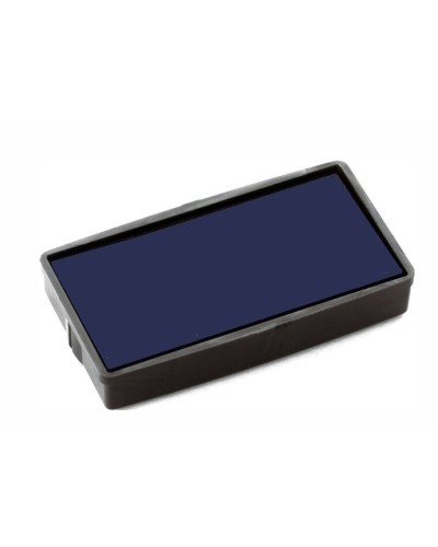 Подушка штемпельна змінна, синя, 3х6,2 см, Е/40