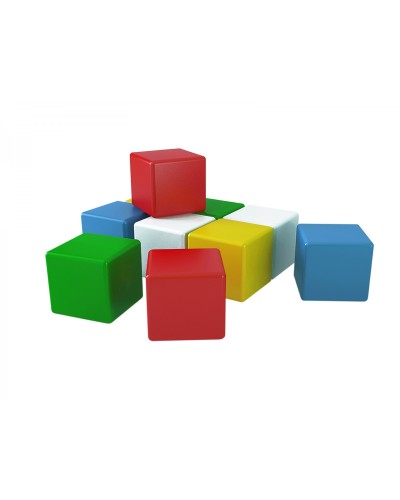 Кубики «Райдуга-1» 10 кубиків, ТМ Технок