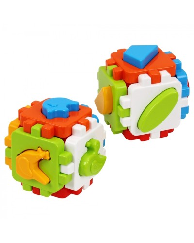 Куб «Розумний малюк Весела компанія», у сітці 17х10х10 см, ТМ Технок