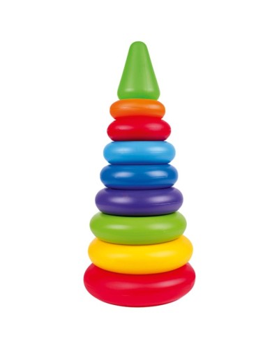 Пірамідка видувна «2» 43 см з 8 кілець та верхівки-конуса, у сітці 43.5х19,5х19,5 см, ТМ Технок