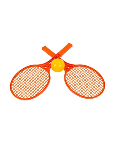 Набір: 2 ракеки та м'яч, в асортименті, у сітці 42х18х7,5 см, ТМ Технок