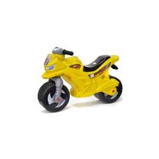 Мотоцикл 2-колісний 68х28,5х47 см лимонний з максимальним навантаженням до 20 кг, ТМ Оріон