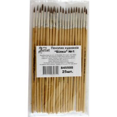 Пензлик білка круглий №1, ТМ Leader