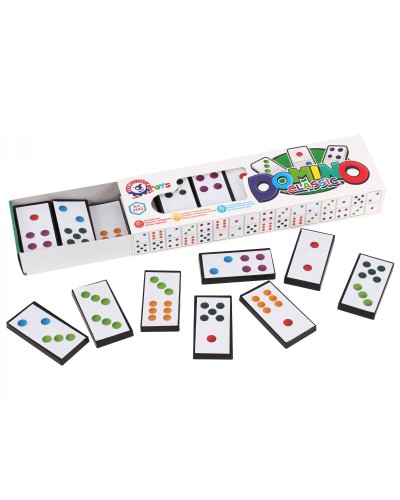 Доміно «Класичне», у коробці 22х3х6,5 см, ТМ Технок