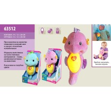 Нічник «М'яка іграшка» музичний на батарейці, в асортименті, в коробці 14х12х28 см