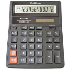 Калькулятор «Brilliant» 15,7х20 см, BS-777М
