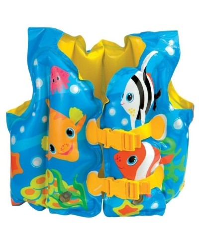 Жилет «Рибка» 41x30 см надувний на 3-5 років, ТМ Intex