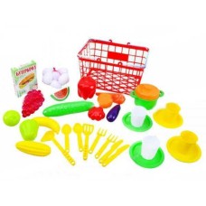 Набір продуктів «Пікнік» кошик, фрукти та овочі, ТМ Оріон