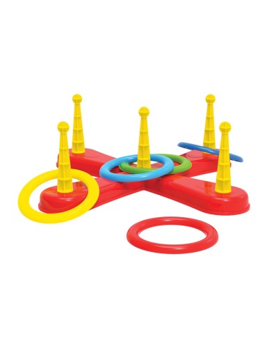 Кільцеброс на 4 кільця з 6 предметів у сітці 48х7х14 см, ТМ Технок