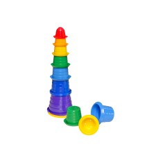 Пірамідка «Сомбреро 1» з 5 відерець у сітці 26,5х11х11 см, ТМ Технок