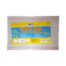 Обкладинка «Cristal» h 265 для підручників, робочих зошитів, посібників, 450 мм, ТМ Taskom