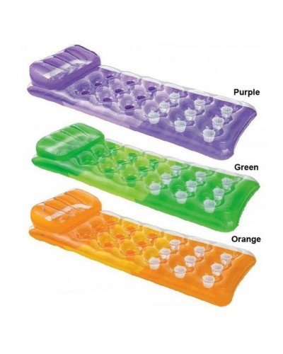 Матрац «Стакан» 188х71 см з підголовником та ремкомплектом, в коробці, ТМ Іntex