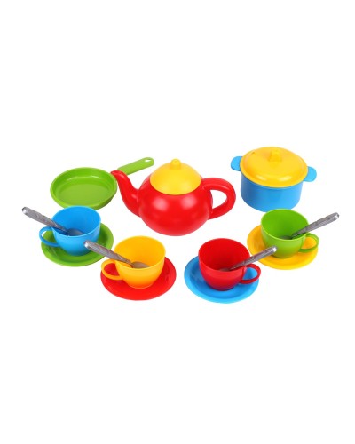 Набір посуду «Маринка 5» з 13 предметів, у сітці 21х15,5х11см, ТМ Технок