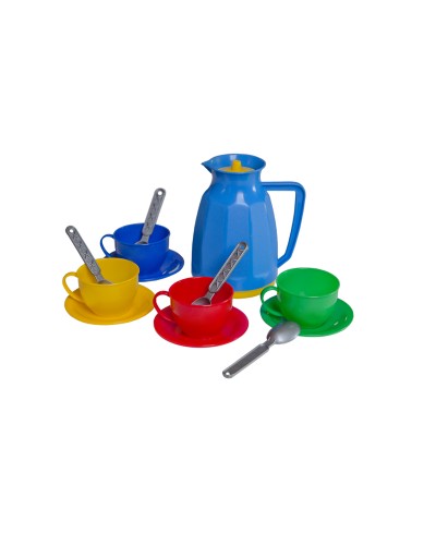 Набір посуду «Маринка 8» з 13 предметів у сітці 24х11х10 см, ТМ Технок