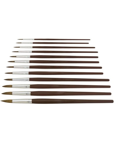 Пензлик поні круглий № 12, ТМ 1 Вересня