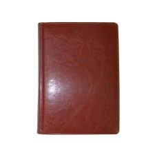 Щоденник недатований «Sarif» А6 на 176 аркушів коричневий, ТМ Brisk