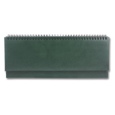 Планінг недатований «Miradur» на 64 аркуші, 32,5х10,2 см, зелений, ТМ Brisk