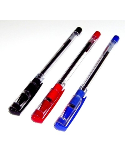 Ручка масляна червона аналог «Finegrip» ТМ Cello