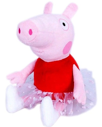 М`яка іграшка «Свинка Пеппа балерина»» 28 см, ПП Копиця