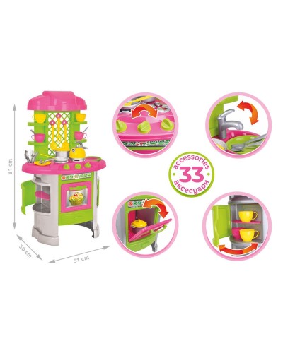 Набір «Кухня 8» з 33 предметів, у коробці 50х60х20 см, ТМ Технок