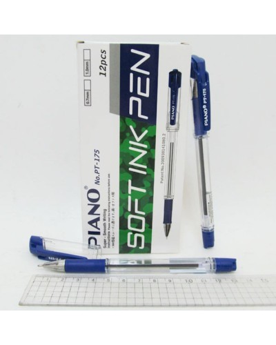 Ручка «Next» кулькова синя 4 км, ТМ Piano