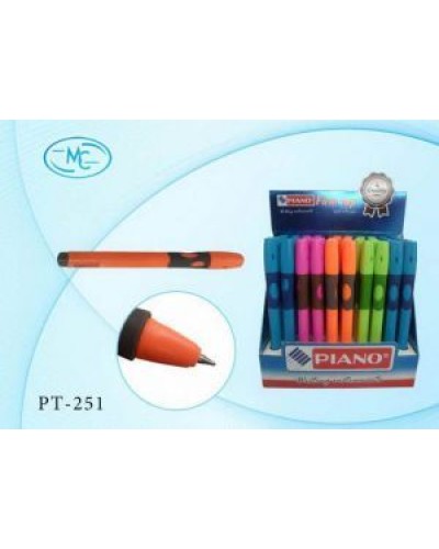 Ручка-тренажер для праворуких кулькова синя, ТМ Piano