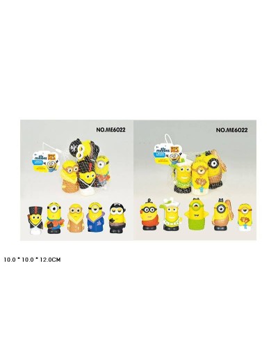 Герої мультфільма «Міньйони» в асортименті, 5 шт. в сітці 10х10х12 см