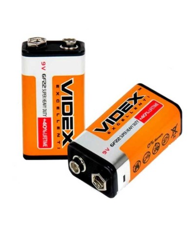 Батарейка «Крона» Videx 6F22