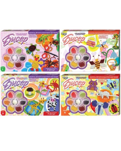 Набір з великого бісеру «Секрети легкого і швидкого навчання», середній, ТМ Данко Тойс