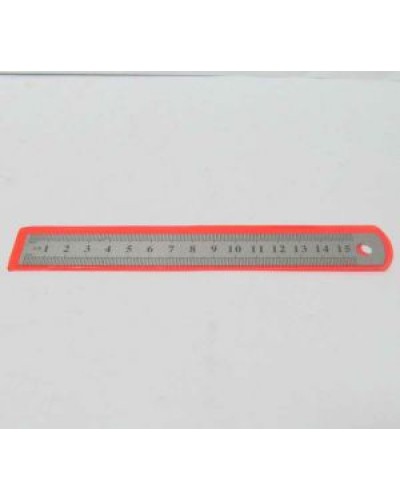 Лінійка 15 см, металева