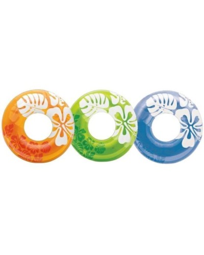 Коло надувне «Листочок» 91 см з максимальним навантаженням до 80 кг, від 9 років, в асортименті, у коробці 25х3х16 см, ТМ Intex