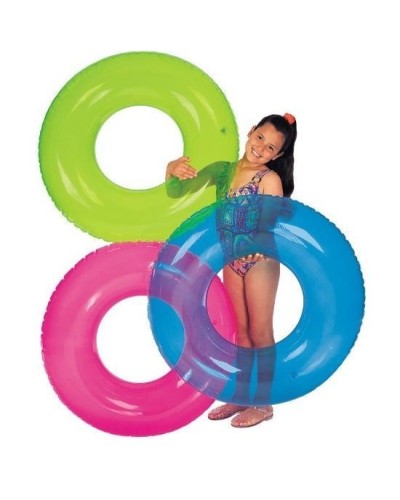 Коло надувне «Неон» 76 см з максимальним навантаженням до 40 кг, від 8 років, в асортименті, у коробці 24х2х15,5 см, ТМ Intex