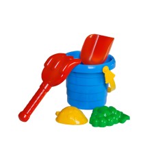 Набір для піску «Карапуз» з 5 предметів, в асортименті, у сітці 17х12,5х12 см, ТМ Технок