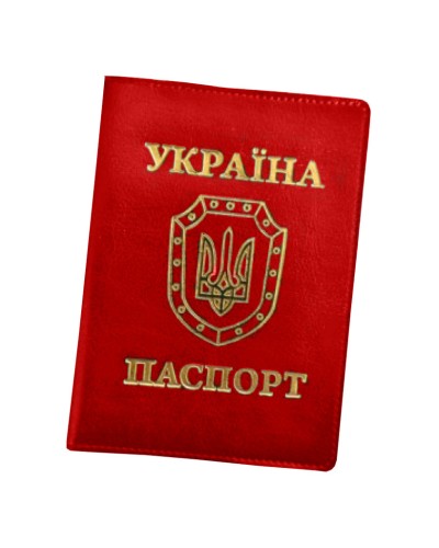 Обкладинка на паспорт «Sarif» червона 95х135 мм, ТМ Brisk