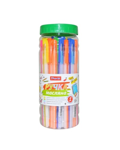Ручка «Candy» кульково-масляна синя, ТМ 1 Вересня