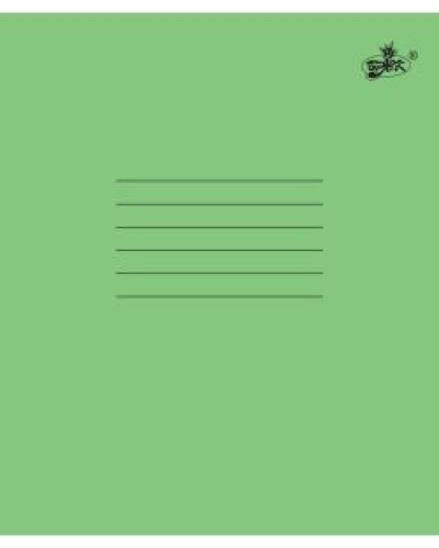 Зошит 12 арк., лінійка Brisk «Бірюзовий»