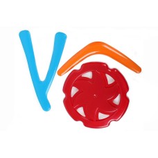 Лтаючі фігури «3», в асортименті, у пакеті 37х25х3 см, ТМ Технок