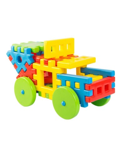 Конструктор «Поєднайко» 3D на 25 елементів, у пакеті 19х36х12 см, ТМ Тигрес