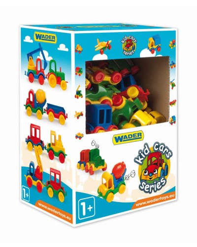 Машина «Kid cars» 9х6х7см інерційна, в асортименті, ТМ Тигрес