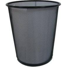 Кошик 22х26,5х28 см круглий металевий чорний, ТМ Leader