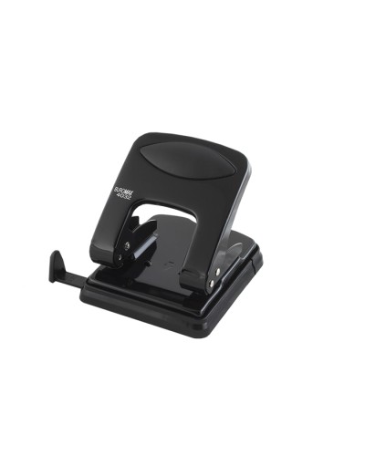 Діркопробивач до 40 аркушів металевий, чорний, ТМ Buromax