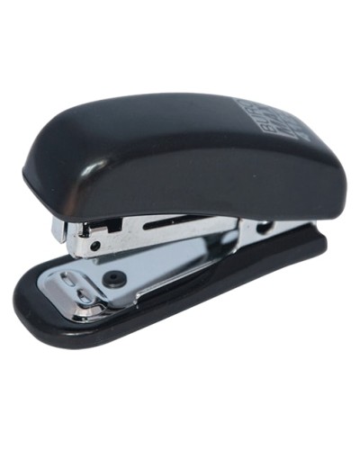 Степлер пластиковий міні до 10 аркушів під скобу № 10, чорний, ТМ Buromax