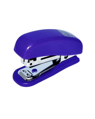 Степлер пластиковий міні до 10 аркушів під скобу № 10, синій, ТМ Buromax