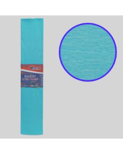 Гофро-папір 55 %, 50х200 см 20 гр/м2 світло-блакитний, ТМ J.Otten