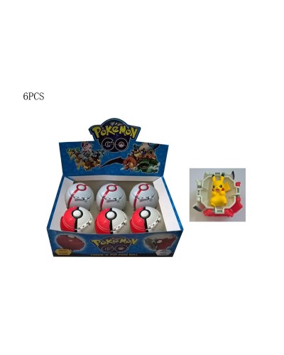 Герої мультфільма «Pokemon Go», в асортименті, в дисплей боксі 24х7х16 см